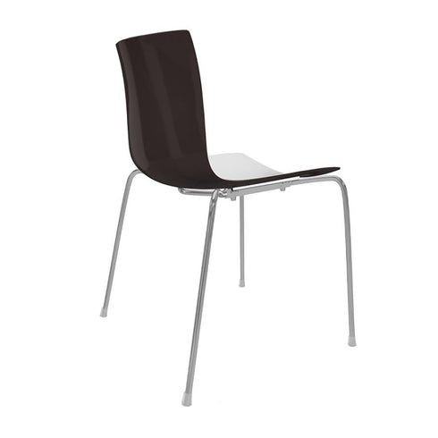 Catifa 46 0251 Chair Bicolored Frame Chrome